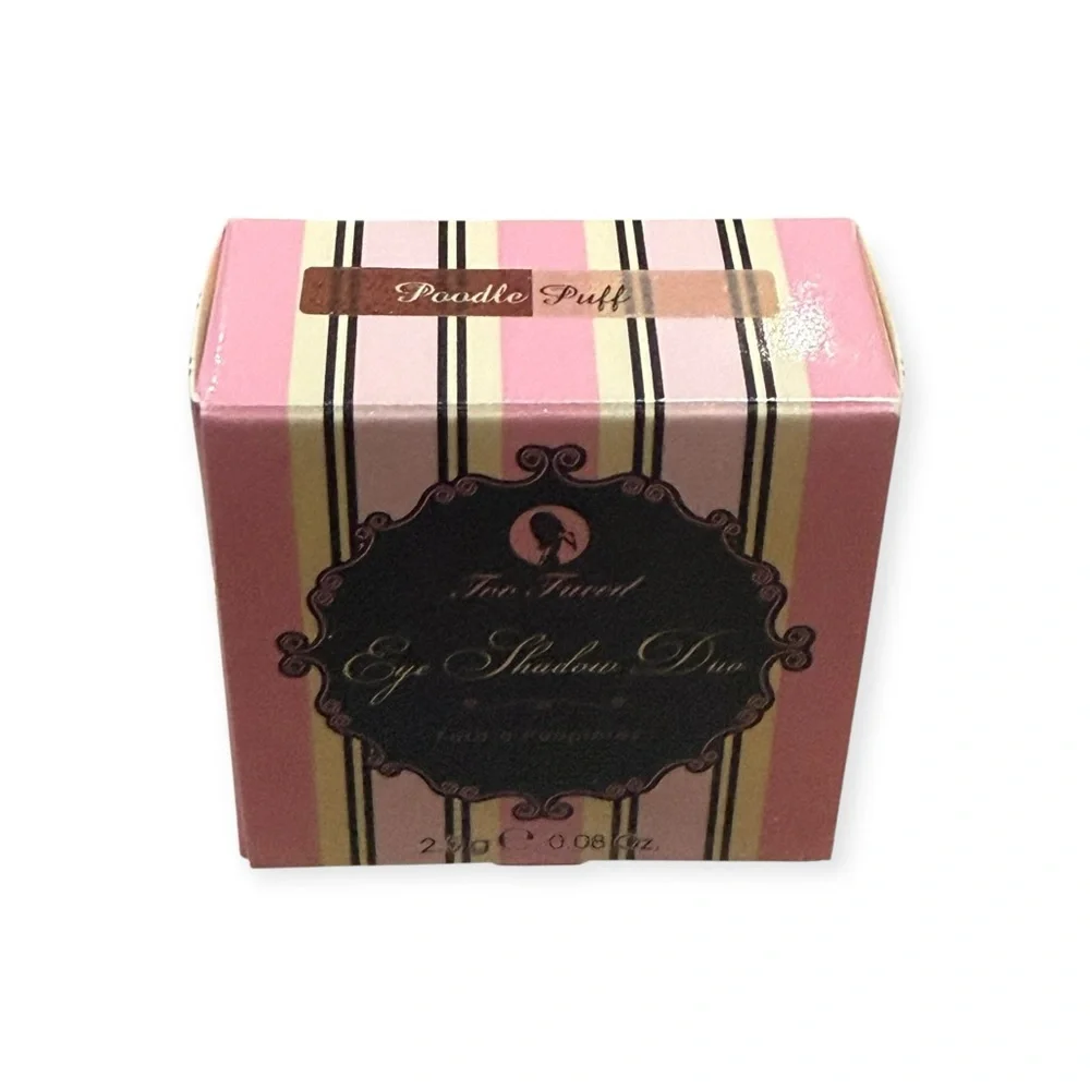 Deadstock: new Too Faced 𖦹 OG Original Eye Shadow Duo 𖦹 Poodle Puff 𖦹 in box